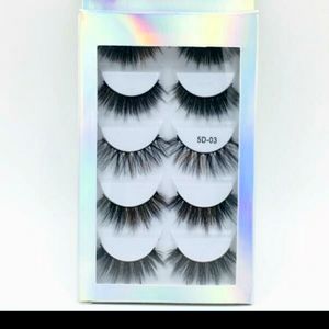 5 pairs of 3D Mink Eyelashes